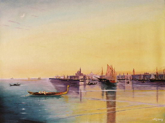 Aivazovsky Venedik   80 x 60
